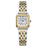 Amovan Vintage Gold Rectangular Quartz Watch for Women