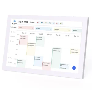 10.1-Inch Digital Calendar Display
