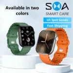 2.01" AMOLED Smartwatch Men 30 Days Long Battery Wireless Charging