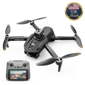 V168 MAX 4K Drone with GPS Professional RC Quadcopter Obstacle Avoidance Aerial Photography Beginners Drone for Christmas Gift