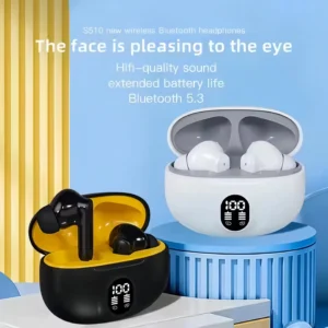 895B S510 TWS In-Ear Earbuds Wireless 5.3 Gaming Headset with Stereo Sound Earphones JL Chipset for Music