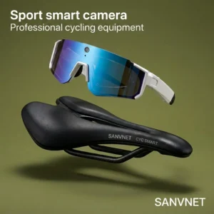 US Stock 2026 SNT SOLIS AI Smart Eyewear 8MP Camera Video Recording ChatGPT Cycling Smart Glasses for Outdoor Biking Hiking