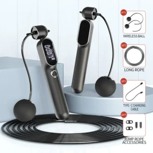 Cordless Jump Rope with Digital Counter