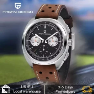 Pagani Design Men's Watch Retro Panda