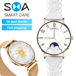 Am28 Heart Rate Sleep Monitor SPO2 Smartwatch for Women