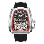 Hanboro Skeleton Ribbon Men's Automatic Watch