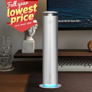 Waterless Essential Oil Diffuser with Remote Control