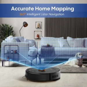 Multifunctional Aspirateur Mopping Smart Wet Dry Vacuum Cleaner and Mop With Self-Emptying Dustbin Robot Vacuum Cleaner for Home